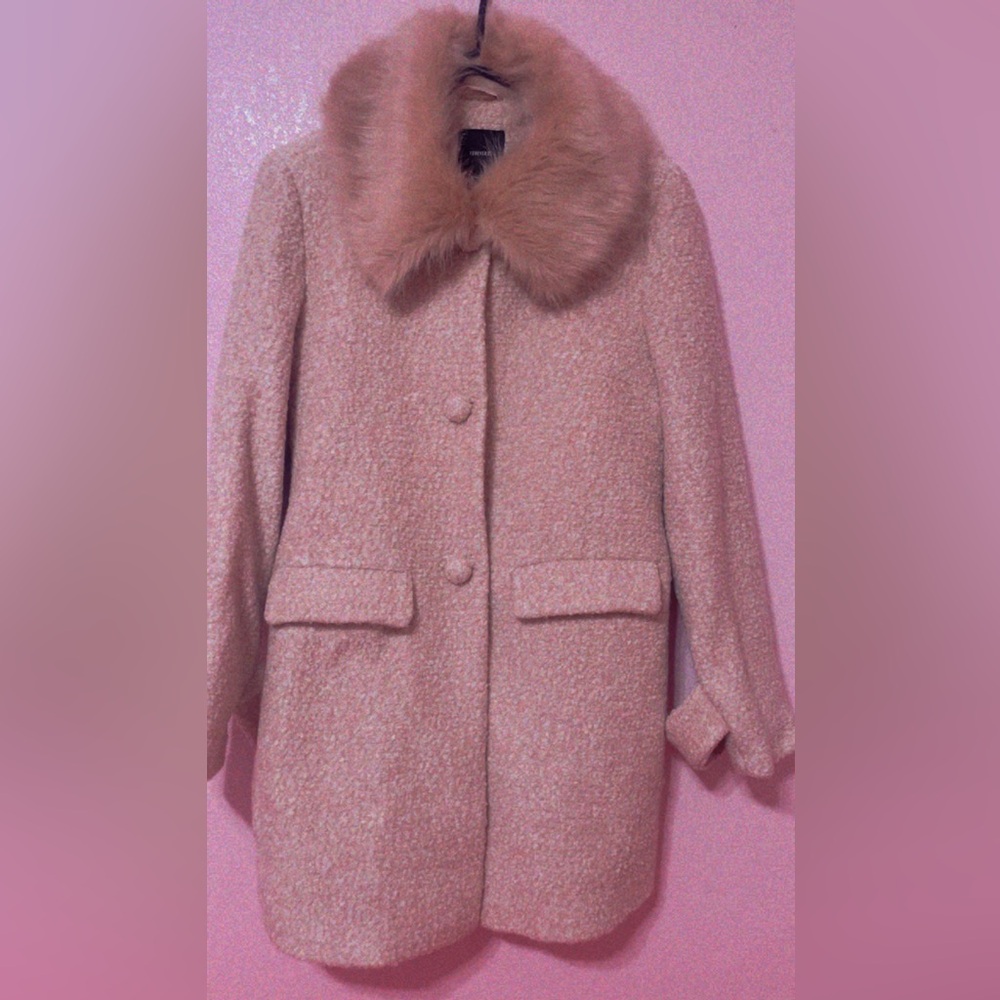 Vintage Faux fur  Coat  -Forever 21 - Picture 3 of 3